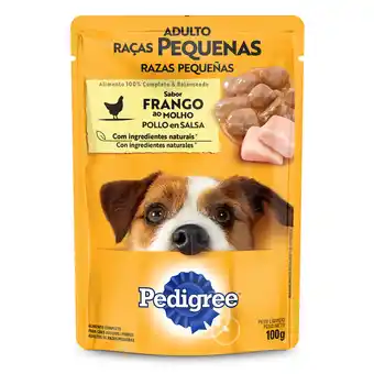 Tottus Alimento para perro pouch razas pequeñas pollo oferta