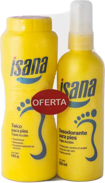 Tottus Pack desodorante spray + talco oferta