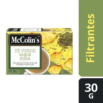 Tottus Infusión té verde sabor piña 25 unds oferta