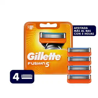 Tottus Repuestos para afeitar fusion5 oferta