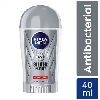 Tottus Antitranspirante hombre barra hidratante silver protect 48h oferta