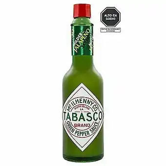 Tottus Salsa tabasco green pepper 60 ml oferta