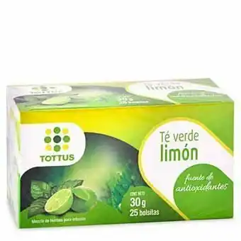 Tottus Té verde limón oferta