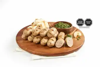 Tottus Salchicha blanca finas hierbas bombon oferta