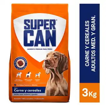 Tottus Alimento para perro sabor carne y cereales razas mediana y grande oferta