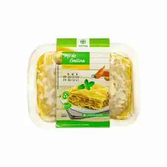 Lasagna ají de gallina
