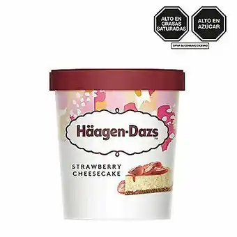 Tottus Helado haagen dazs cheescake de fresa oferta