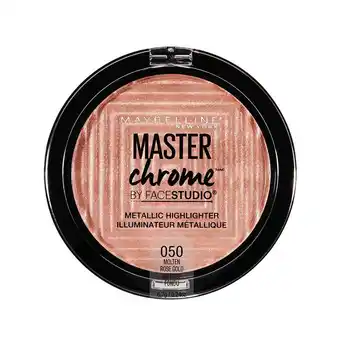 Tottus Iluminador mayb master chrome 050 rose gold x6.7g oferta