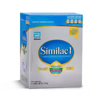 Tottus Similac 1 pro sensitive 1,4 kg oferta