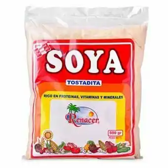 Tottus Harina de soya tostada 500 gr oferta