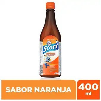 Tottus Aceite de hígado de bacalao sabor naranja  oferta