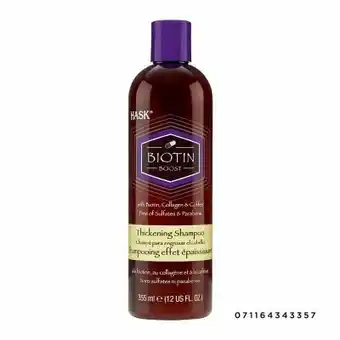 Tottus Shampoo engrosador de cabello con biotina oferta