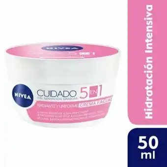 Tottus Crema facial cuidado aclarado natural oferta