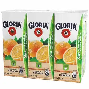 Tottus Bebida de naranja gloria oferta