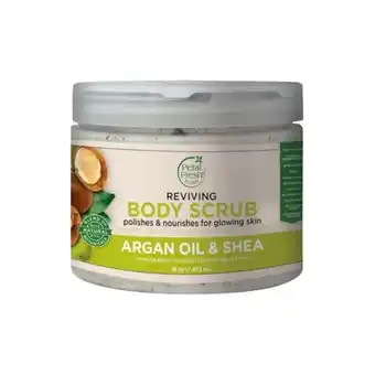 Tottus Exfoliante corp petal fresh argan shea x473ml oferta