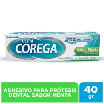 Tottus Crema dental menta corega x40g oferta