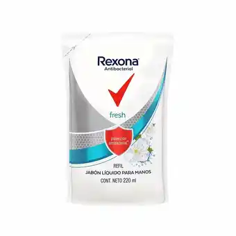 Tottus Jabon liquido antibacterial fresh para manos oferta