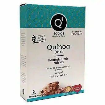Tottus Barra de quinua maní y pasas 180 gr oferta