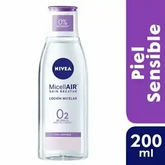 Tottus Locion micelar facial piel sensible 3 en 1 oferta