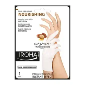 Tottus Mascarilla nutritiva guantes para manos con argan oferta