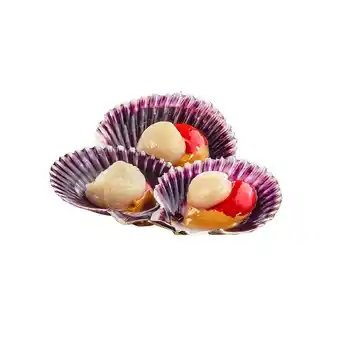 Tottus Conchas de abanico 1/2 valva fresco oferta