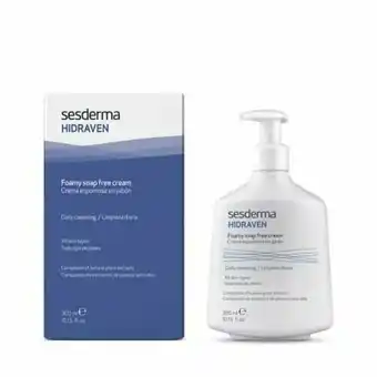 Tottus Hidraven crema espumosa sin jabon 300ml oferta