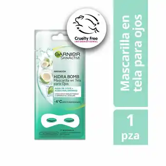 Mascarilla ojo skin active hidra bomb coco