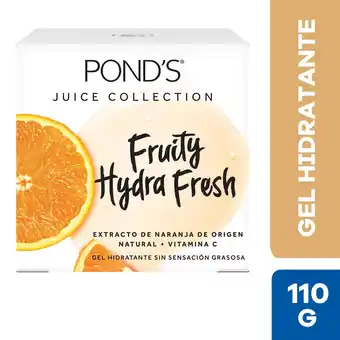 Tottus Hidratante gel fruity hydra fresh naranja oferta