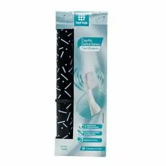 Tottus Cepillo dental con vibracion negro oferta