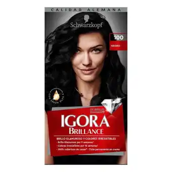 Tottus Tinte negro 100 con capsula de serum - brillo gloss 123.7 ml oferta
