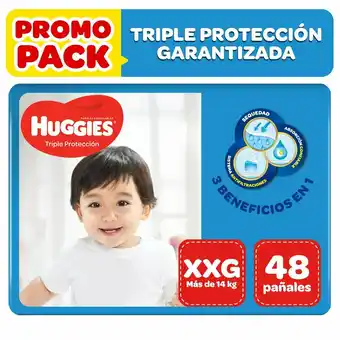 Tottus Panal desech huggies triple protect oferta