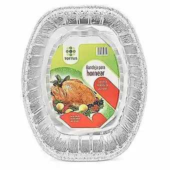 Tottus Tottus bandeja para pavo ovalada oferta