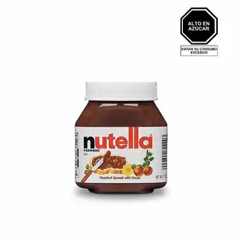 Tottus Nutella crema de avellanas 220 gr oferta