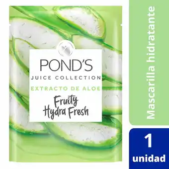 Tottus Mascarilla facial fruity hydra de aloe oferta