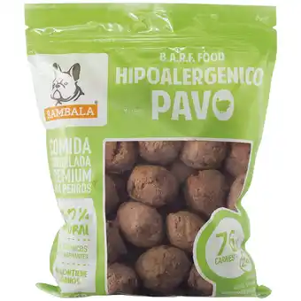 Tottus Alimento congelado para perro premium pavo hipoalergénico oferta