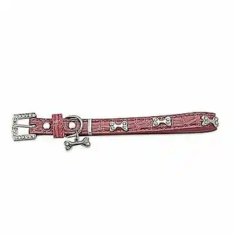 Tottus Collar de cuerdo color rosado talla s oferta