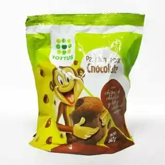 Tottus Panetón sabor chocolate con chispas de chocolate oferta