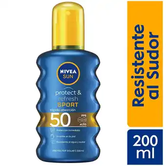 Tottus Nivea invisible spray fps 50 oferta
