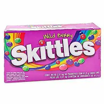 Tottus Caramelos masticables wild berry 2.21 kg oferta