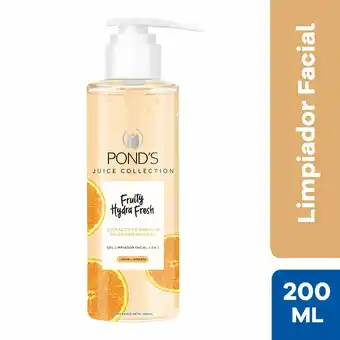 Tottus Limpieza facial gel fruity hydra de naranja oferta
