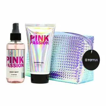 Tottus Set neceser + gel de ducha + colonia oferta