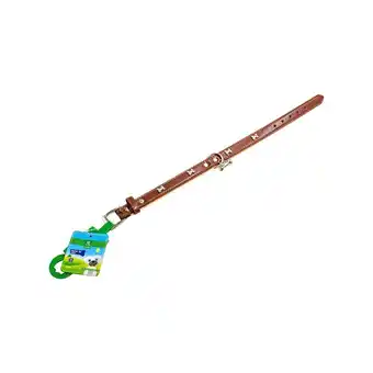 Tottus Collar de cuero talla m para perros oferta