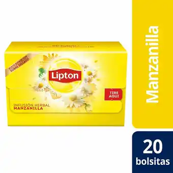 Tottus Infusión herbal manzanilla 20 unds oferta