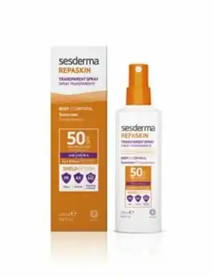 Tottus Repaskin spray transparente corporal spf50 50ml oferta