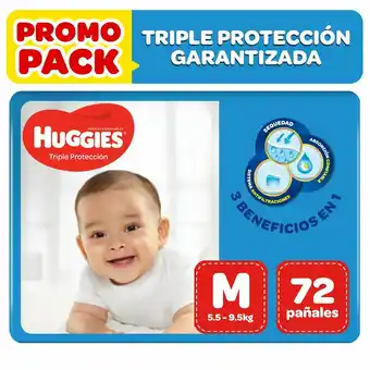 Tottus Pañal desechable triple proteccion talla m oferta