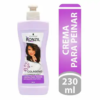 Tottus Cre peinar colageno vit12 konzil x230ml oferta