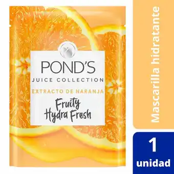 Tottus Mascarilla facial fruity hydra de naranja oferta