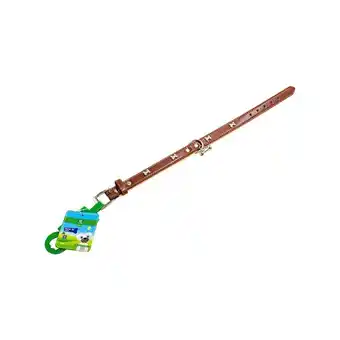 Tottus Collar de cuero talla l para perros oferta