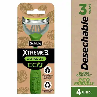 Tottus Maquina de afeitar xtreme3 eco ultimate oferta