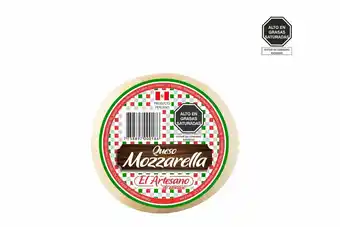 Tottus Queso mozzarella bola el artesano de antano x kg oferta